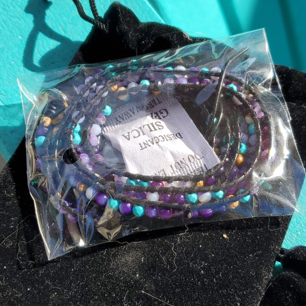 Victoria Emerson  svorski Crystal wrap bracelets